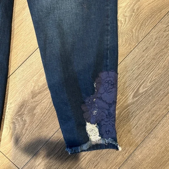 Lane Bryant Lace Skinny Jeans - Picture 3 of 5